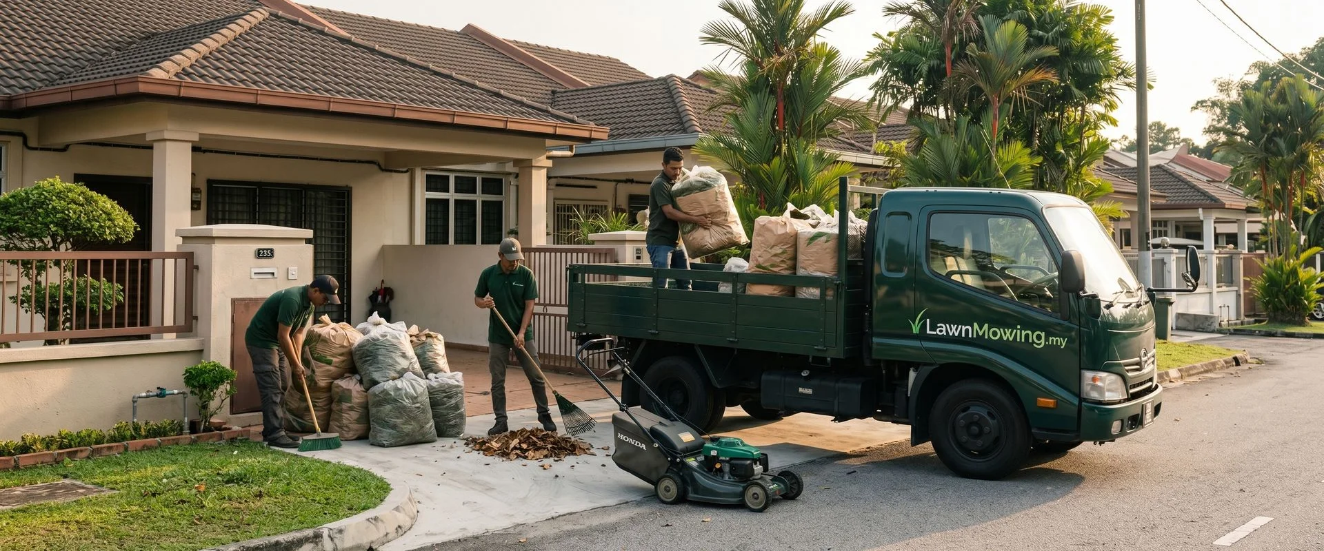 Lawn Cleanup & Green Waste Removal